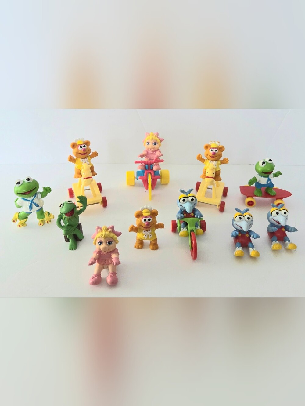 LOT OF MCDONALD'S MUPPET BABIES TOYS